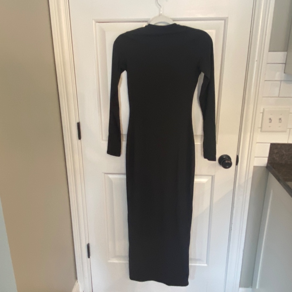SKIMS Black Maxi Dress - Picture 6 of 9